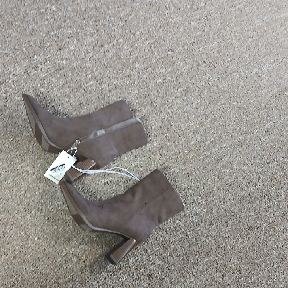 Abound Taupe Heeled Boots